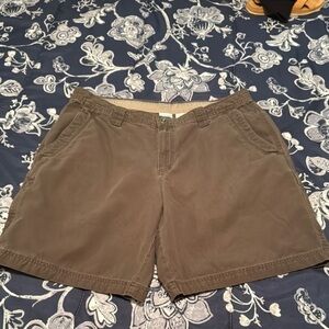 Columbia Men's Tan Flat Front Shorts